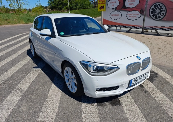 BMW Seria 1 cena 35999 przebieg: 162300, rok produkcji 2012 z Grybów małe 211